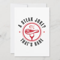 A Steak Joke That’s Rare