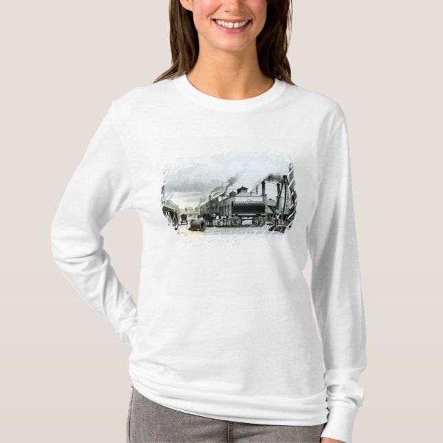 A Steam-Engine Manufactory and Iron Works T-Shirt (Front)