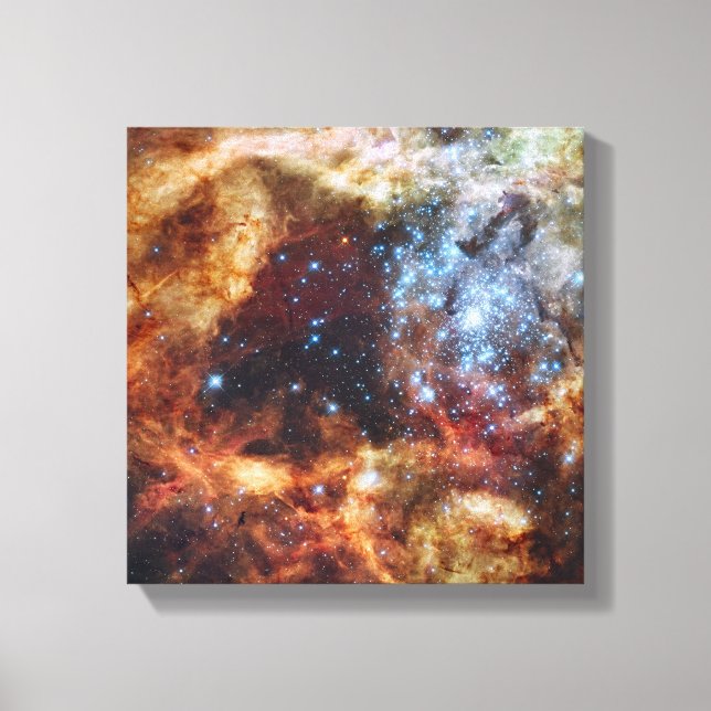 A stellar nursery known as R136 Canvas Print (Front)