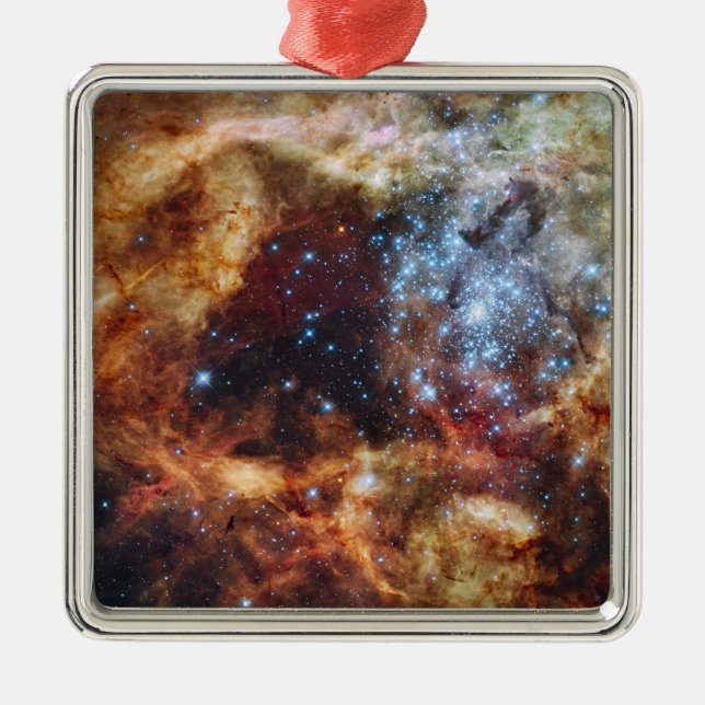 A stellar nursery known as R136 Metal Ornament (Front)
