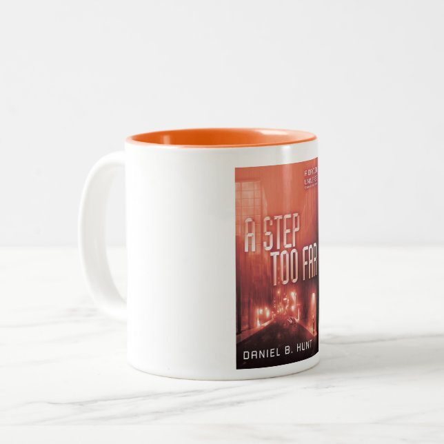 A Step Too Far Alt Cover (red) Mug (Front Left)