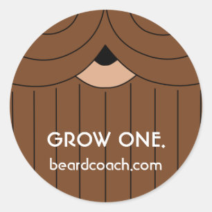 A Sticker Regarding Beard Growth