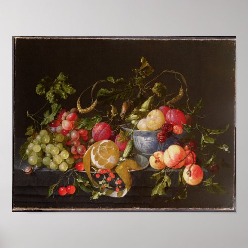 A Still Life of Fruit Poster