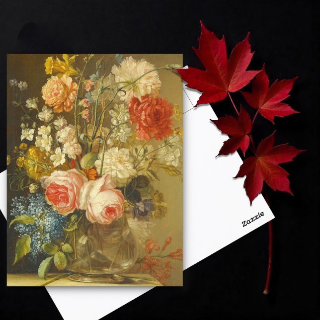 A Still Life With Roses,  Ludovico Stern Postcard (Creator Uploaded)