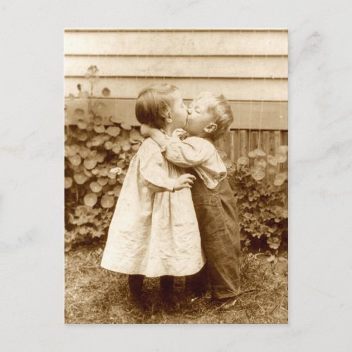 A Stolen Kiss Postcard