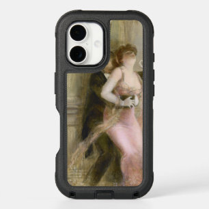 A Stolen Moment by Albert Guillaume Romantic Art iPhone 16 Case