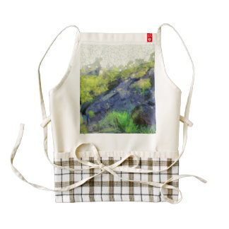 A Stone horse Zazzle HEART Apron
