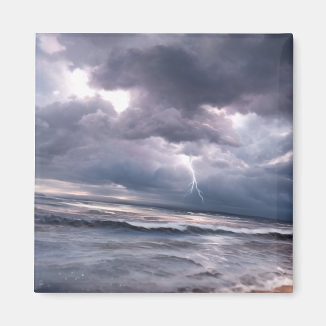 A Storm at Sea Magnet (Front)