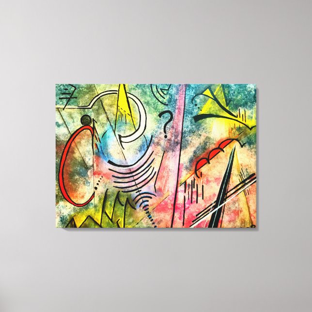 A Storm Canvas Print (Front)
