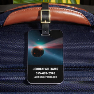 A Storm Of Comets In The Eta Corvi System. Luggage Tag
