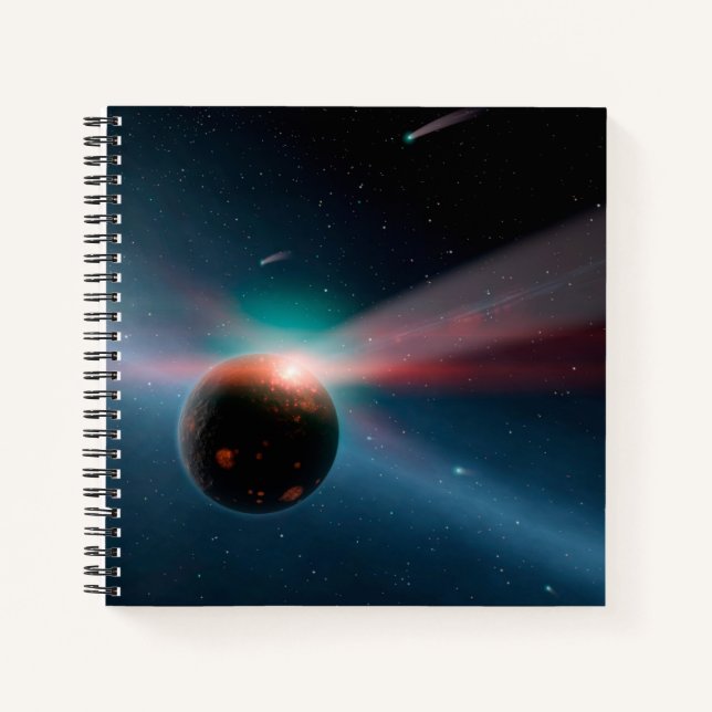 A Storm Of Comets In The Eta Corvi System. Notebook (Front)
