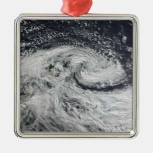 A storm over new Zealand Metal Ornament
