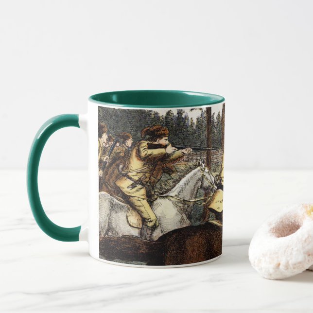 A Story of the American Revolution Mug (With Donut)