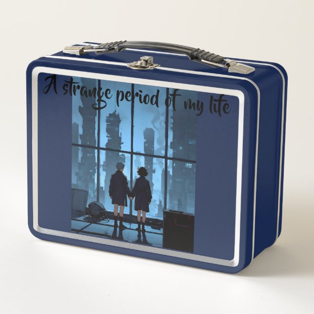 "A strange period of my life" Metal Lunch Box (Front)