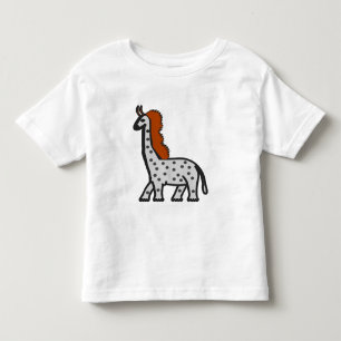 A strange tall and large animal toddler t-shirt