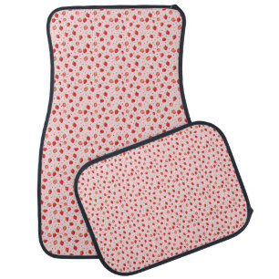 A Strawberry A Day Keeps The Blues Away Car Floor Mat