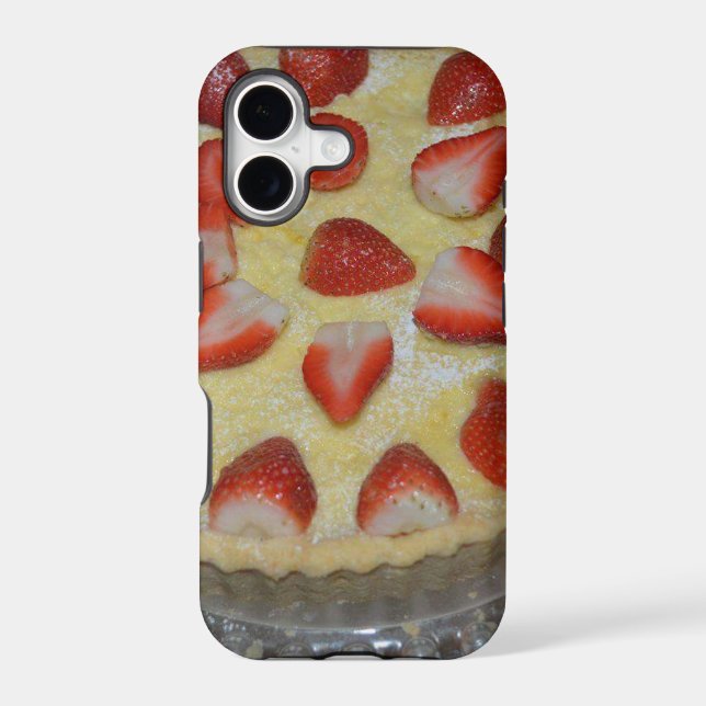 A strawberry cake iphone case (Back)
