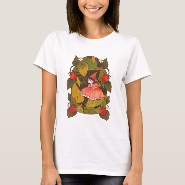 A Strawberry Fairy Fantasy T-Shirt (Front)