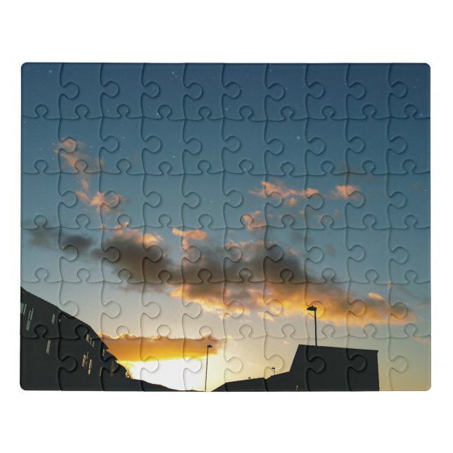 A street crowned with stars jigsaw puzzle (Puzzle Horizontal)