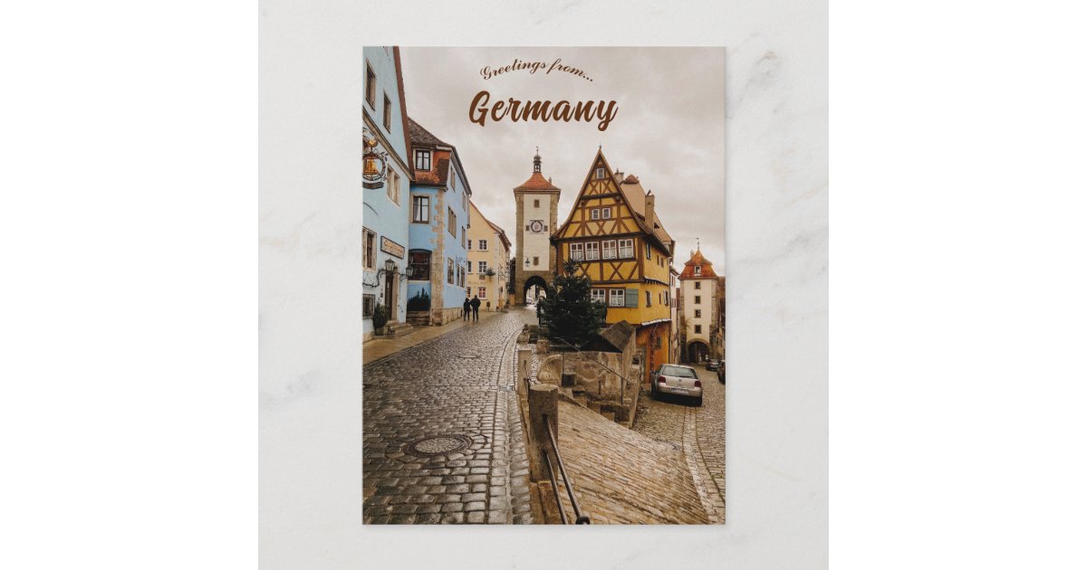 postcard greetings from germany