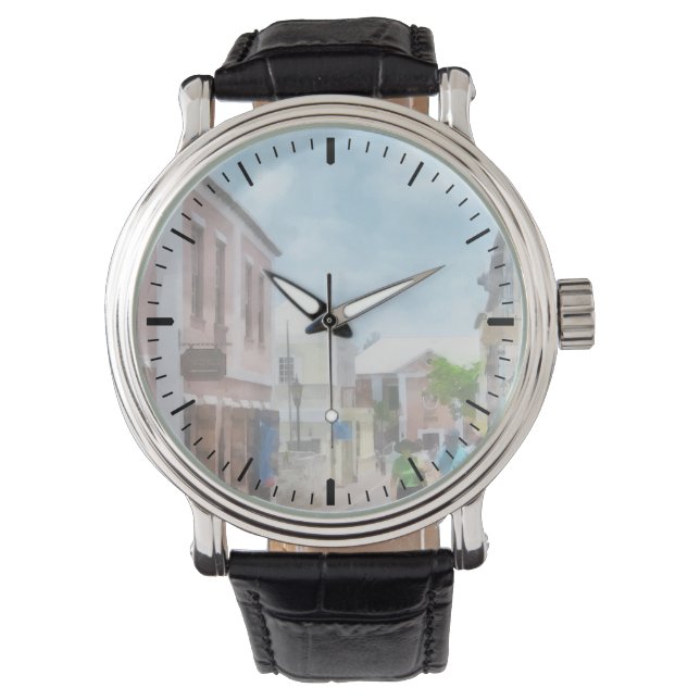 A Street in St. George's Bermuda Watch (Front)