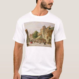 A Street Scene in Amsterdam T-Shirt