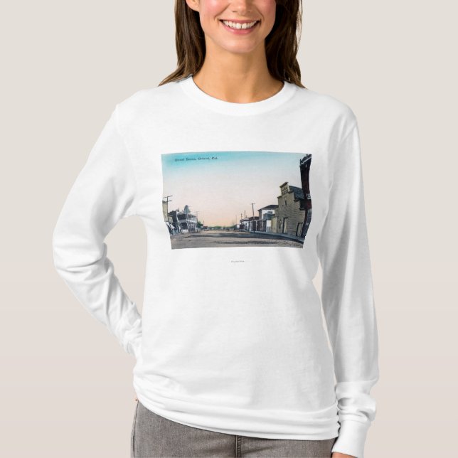 A Street SceneOrland, CA T-Shirt (Front)