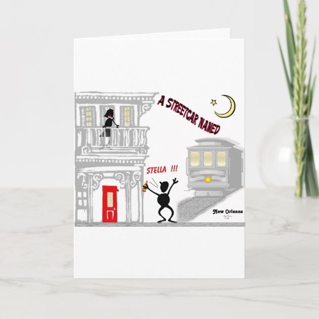 A Streetcar Named DESIRE Card (Front)