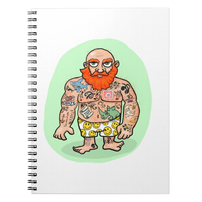 A Striking Gentleman Notebook (Front)