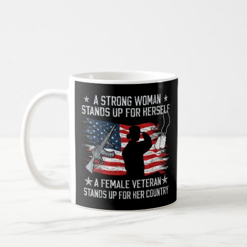 A Strong Woman Stands Up For Herself  Coffee Mug