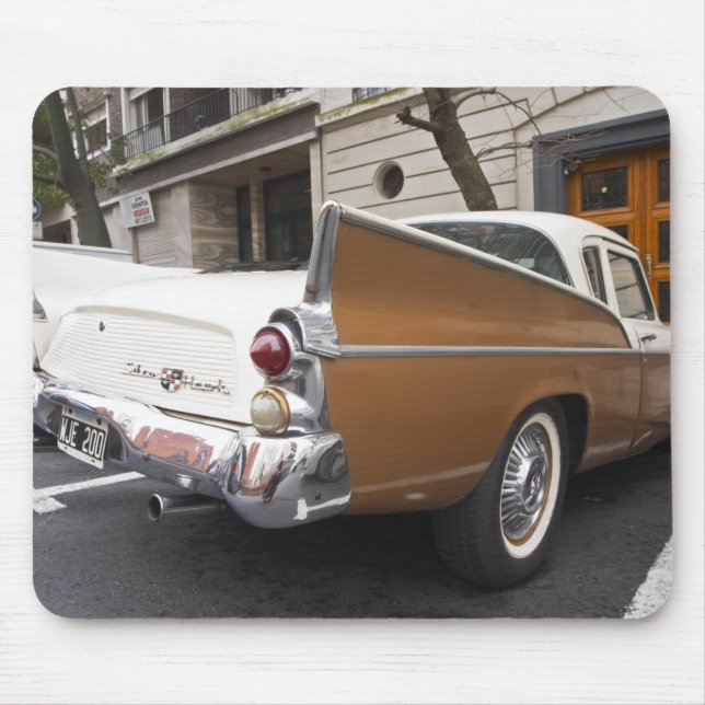 A Studebaker Silver Hawk Classic Car parked on a Mouse Pad (Front)