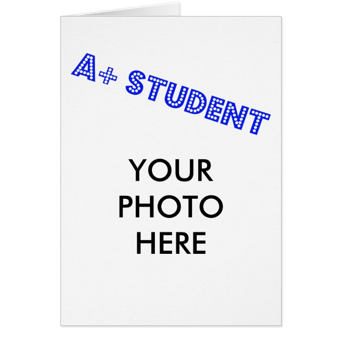 A+ Student Card