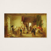 A Study for 'The Schoolroom' (oil on panel) (Back)