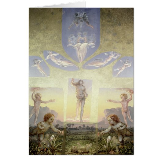 A study for the second version of 'The Cards (Front)