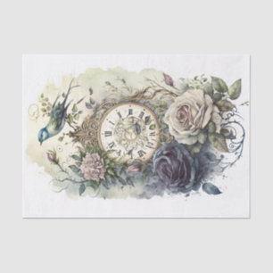 A Study in Roses and Time 2 Tissue Paper