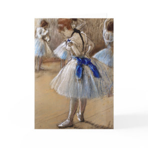 A Study of a Dancer - Edgar Degas - c1890 Card