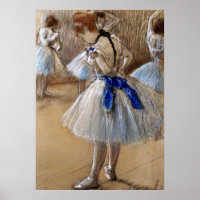 A Study of a Dancer - Edgar Degas - c1890