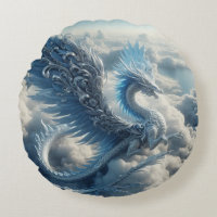 A Stunning Dragon Surrounded by Clouds
