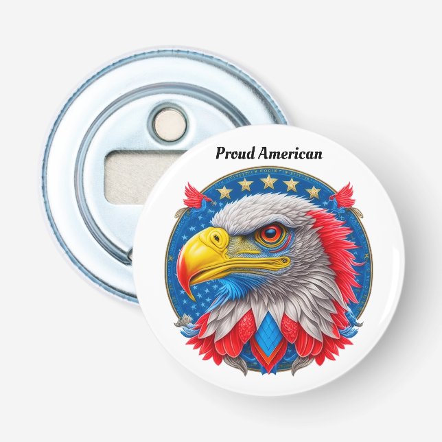 A stunning eagle (1) bottle opener (Front)