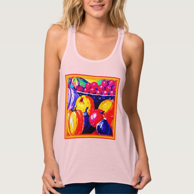A Stunning Fruity Oil Painting. Buy Now Tank Top (Front)
