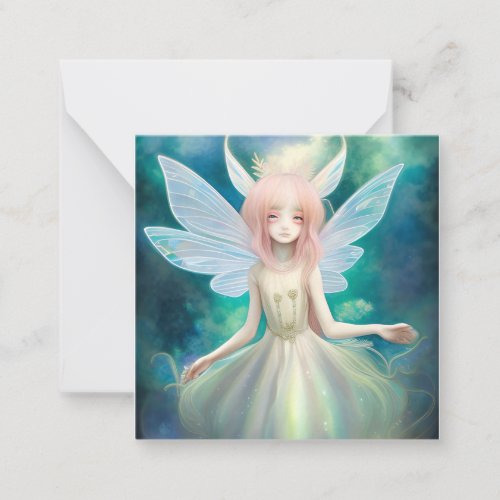 A Stunning Rendition of a FullBody Center Note Card