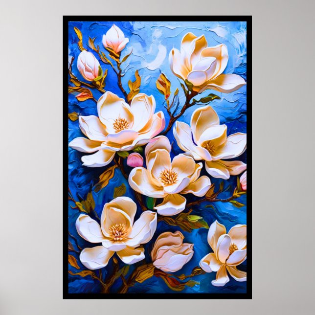 A stunning Van Gogh-inspired illustration Poster (Front)