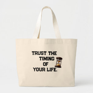 A stylish and motivational large tote bag
