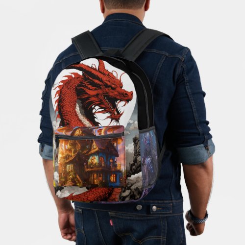 A Stylish Companion for Your Everyday Adventures Printed Backpack