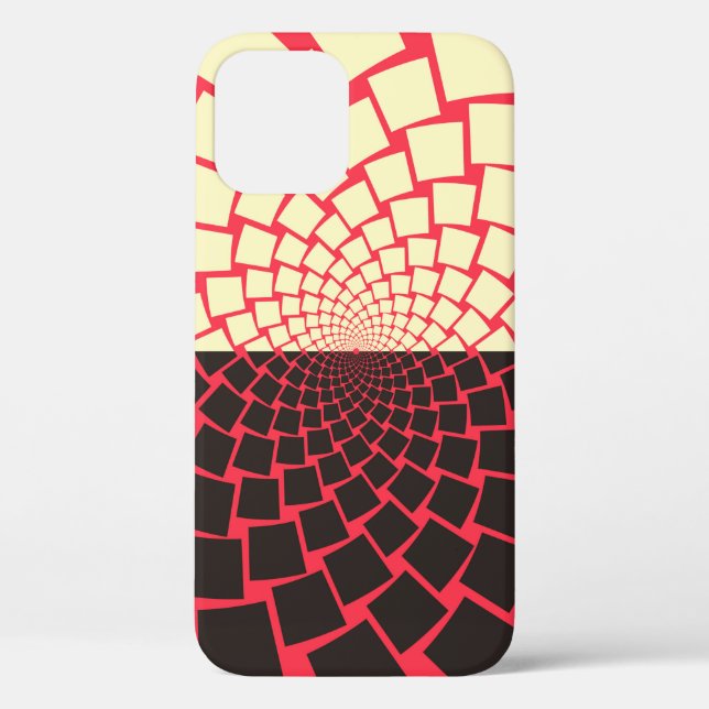 A stylized flower emerging from water, or a rising Case-Mate iPhone case (Back)