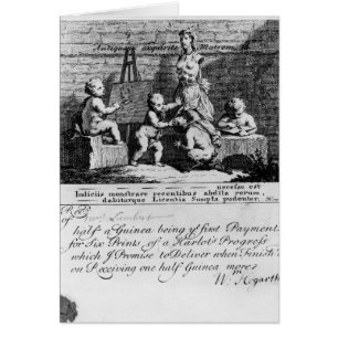 A Subscription Ticket for 'A Harlot's Cards