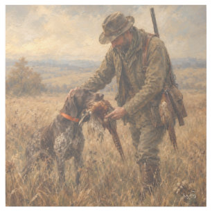 A Successful Pheasant Hunt with a GSP Gallery Wrap