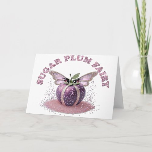 A Sugar Plum Fairy Card