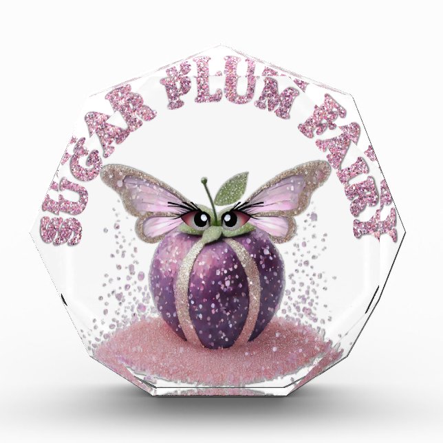 A Sugar Plum Fairy Photo Block (Front)