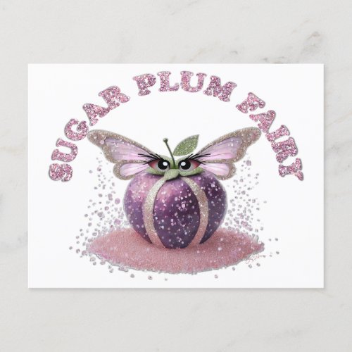 A Sugar Plum Fairy Postcard